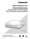 WJ-RT416 Operating Instructions (German)