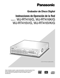 WJ-RT416 Operating Instructions (Spanish)