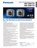 WV-SW175, SW172 Spec Sheet (US)