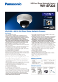 WV-SF335 Spec Sheet (Global)