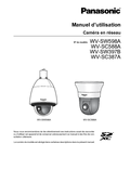 WV-SW598A etc. Operating Instructions (French)