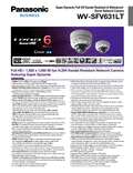 WV-SFV631LT Spec Sheet (US)