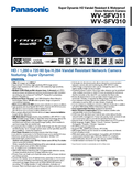 WV-SFV311, SFV310 Spec Sheet (Global)