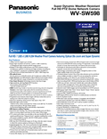 WV-SW598 Spec Sheet (US)