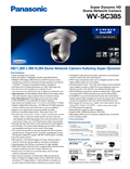 WV-SC385 Spec Sheet (US)