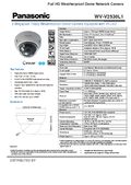 WV-V2530L1 Spec Sheet (Global)