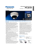 WV-SF336 Spec Sheet (US)