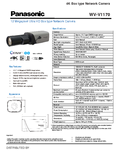 WV-V1170 Spec Sheet (US)