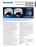 WV-SF342, SF346 Spec Sheet (US)