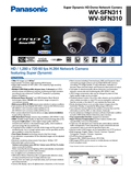 WV-SFN311, SFN310 Spec Sheet (US)