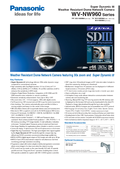 WV-NW960 Series Spec Sheet (Global)