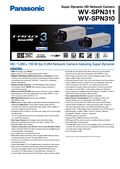 WV-SPN311, SPN310 Spec Sheet (Global)