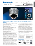 WV-NW484S Spec Sheet (US)