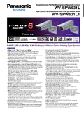 WV-SPW631LT, SPW631L Spec Sheet (Global)