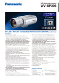 WV-SP306 Spec Sheet (Global)