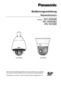 WV-SW598, SC588 Operating Instructions (German)