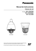 WV-SW598, SC588 Operating Instructions (Spanish)