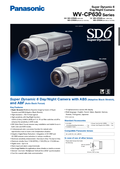 WV-CP630, WV-CP634 Spec Sheet (Global)