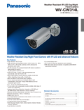 WV-CW314L Spec Sheet (US)