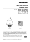 WV-SC384 etc. Operating Instructions (French)