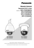 WV-CW59x, CS58x Operating Instructions (Italian)