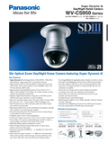 WV-CS950 Series Spec Sheet (Global)
