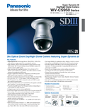 WV-CS950 Series Spec Sheet (US)