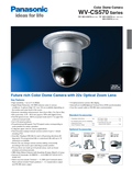 WV-CS570 Series Spec Sheet (US)
