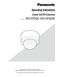 WV-CF504 Operating Instructions (English)