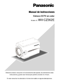 WV-CZ362 Operating Instructions (Spanish)