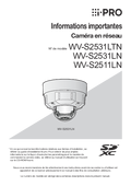 WV-S2531LN, etc. Important Information (French)