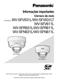 WV-SFV6, SFR6, SFN6,Series Important Information (Portuguese)