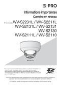 WV-S2231L etc. Important Information (French)