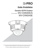 WV-CW630S, CW634SE Installation Guide (French)