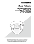 WV-CW500S, CW504S Operating Instructions (French)