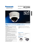 WV-CF504 Spec Sheet (US)