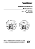 WV-SW158, SF138 Operating Instructions (German)