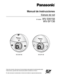 WV-SW158, SF138 Operating Instructions (Spanish)