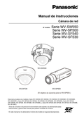 WV-SW550, SP500, SF540, SF530 Series Operating Instructions (Spanish)
