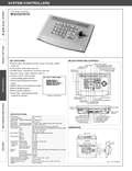 WV-CU161C Spec Sheet (US)