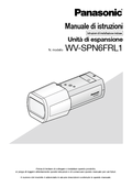 WV-SPN6FRL1 Operating Instructions (Italian)