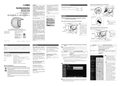 WV-SUD6FRL1 Operating Instructions (English/Japanese)