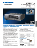 WJ-HD616, HD716 Spec Sheet (US)