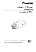 WV-SPN531 Operating Instructions (Portuguese)