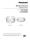 WV-SFV481, SFN480 Operating Instructions (Italian)