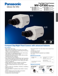 WV-CP300 Series Spec Sheet (US)