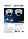 WV-CW334, CW364 Spec Sheet (Global)