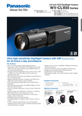WV-CL930 Series Spec Sheet (Global)