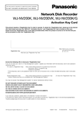 WJ-NV200 Activation Key Card