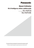 WJ-NVF20, NVF20E Operating Instructions (French)